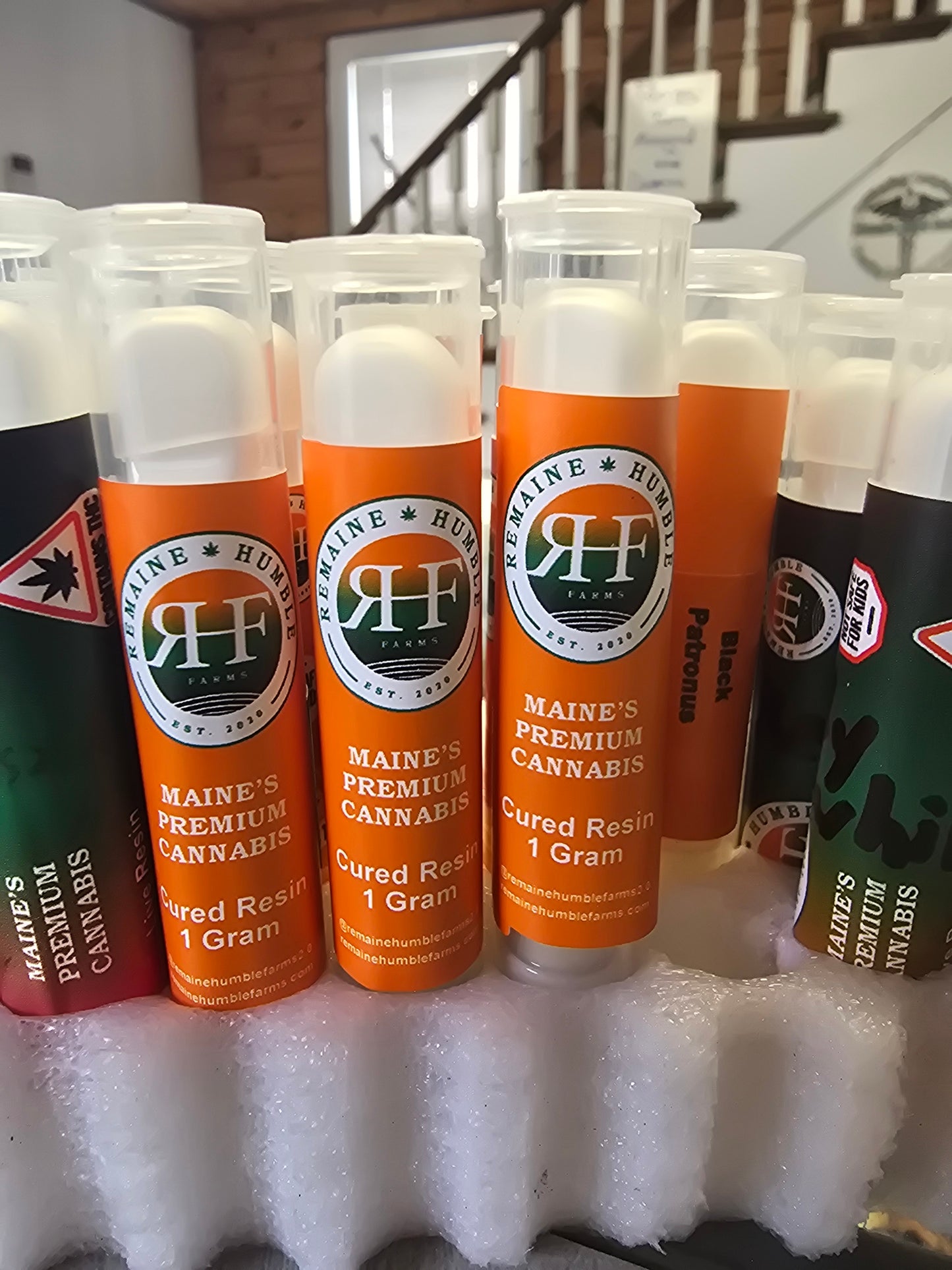 Cartridges- ReMaine Humble Farms 1G Cured Resin Carts