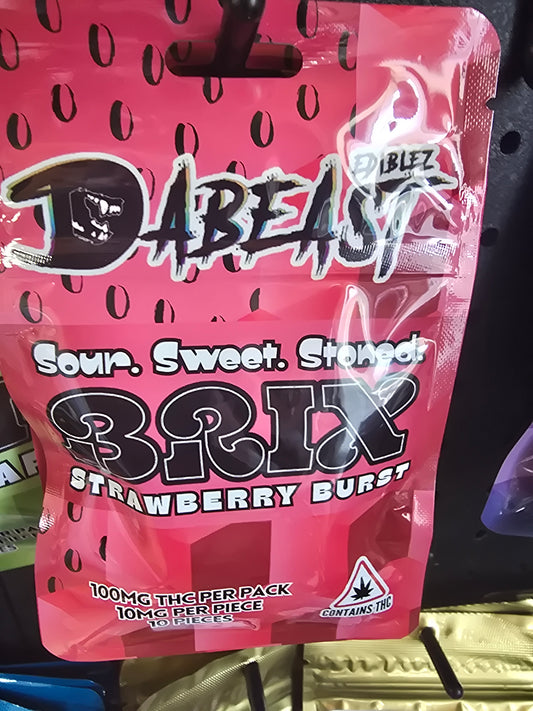 Edibles- DaBeast Gummies 1000mg