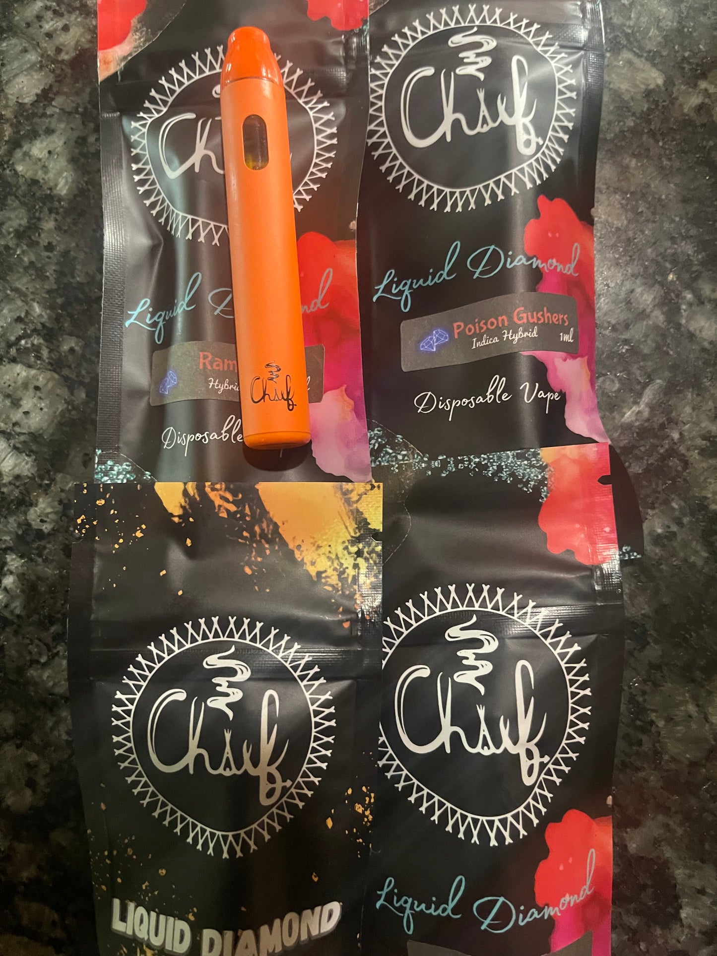 Cartridges - Liquid Diamond Disposable 1G