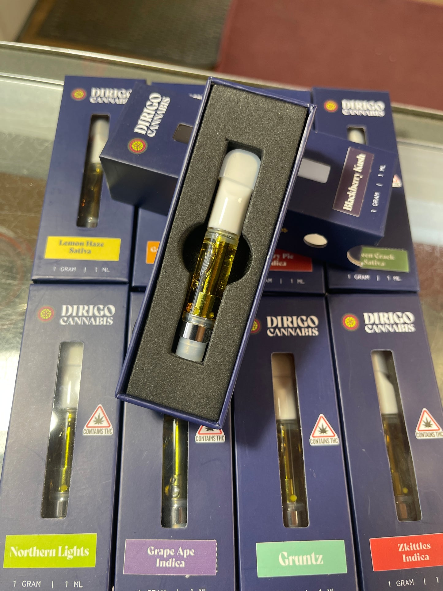 Cartridges - Dirigo Spectrum Distillate 1G (10+Strains)